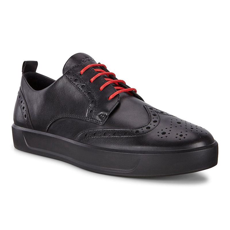 Men Casual Ecco Soft 8 M - Sneakers Black - India SYRICF427